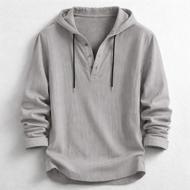 Tiernan - Relaxed Utility Hoodie Shirt | By Mason & Reed London