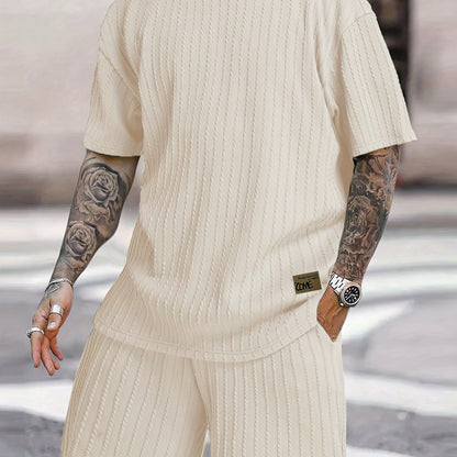 Rohan - Stylish Casual Round Neck Set | By Mason & Reed London