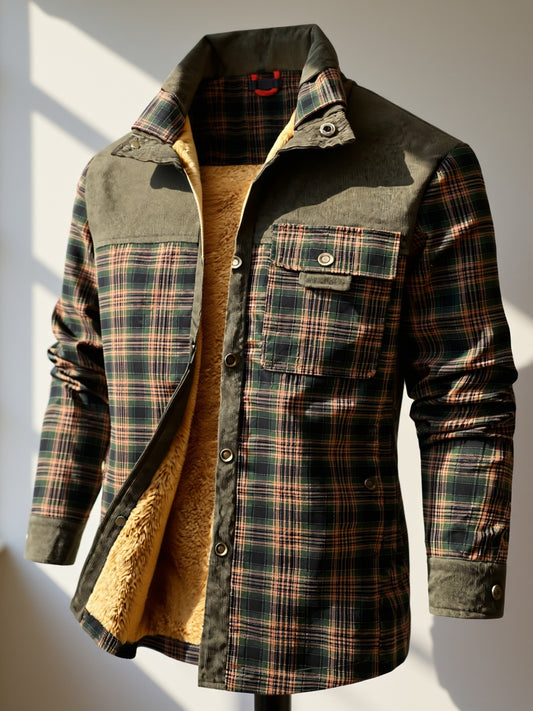 Jake - Warm Casual Shirt Jacket | By Mason & Reed London