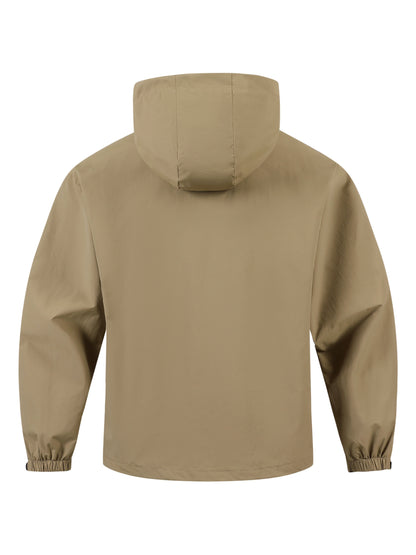 Colton - Modern Half-Zip Hooded Jacket | By Mason & Reed London