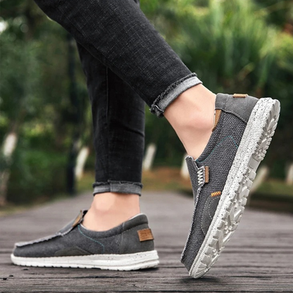 Maxime - Classic Comfort Canvas Loafers | By Mason & Reed London