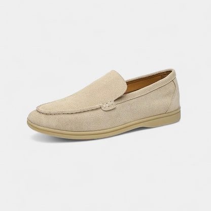 Keith - Timeless Suede Slip-On Loafers | By Mason & Reed London