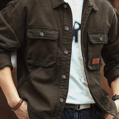 Greg - Casual Multi-Pocket Jacket | By Mason & Reed London