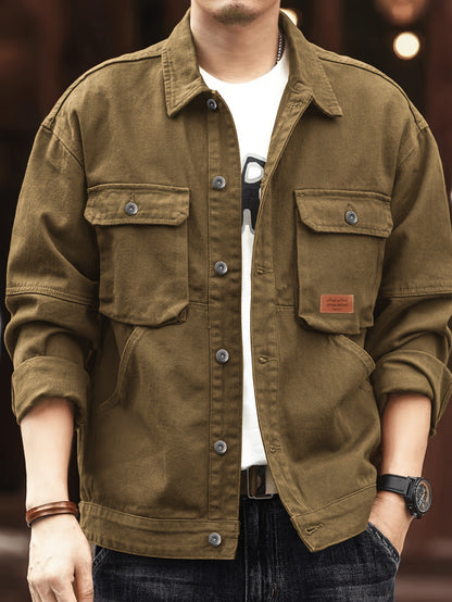 Greg - Casual Multi-Pocket Jacket | By Mason & Reed London