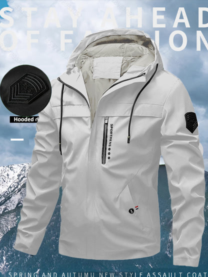 Walter -  Active Hooded Jacket | By Mason & Reed London