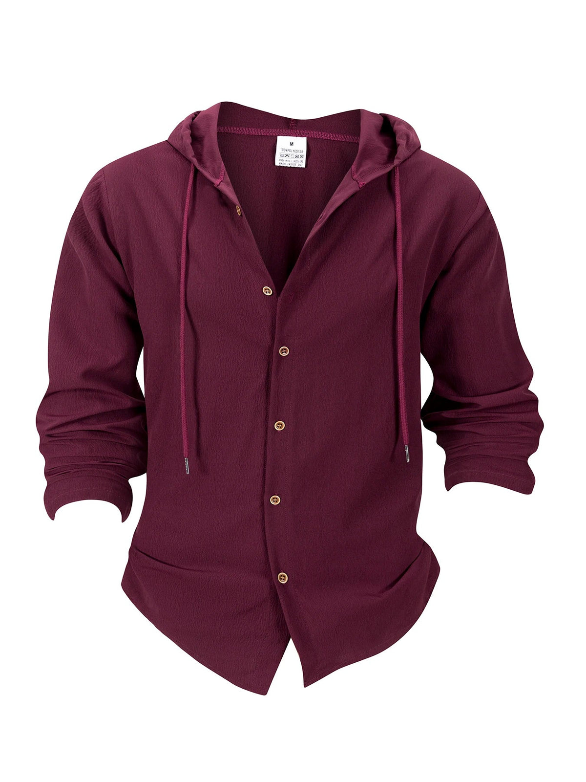 Denzel - Casual Outdoor Hooded Button Shirt | By Mason & Reed London