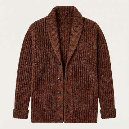 Gavin - Refined Collar Cardigan | By Mason & Reed London