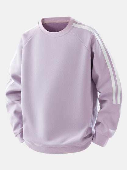 Wayne - Vintage Stripe Crewneck Sweatshirt | By Mason & Reed London