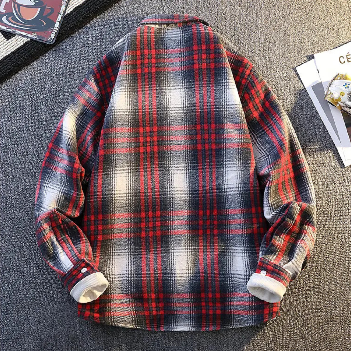 Frenky - Rugged Casual Check Shirt | By Mason & Reed London
