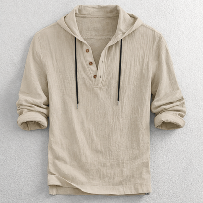 Tiernan - Relaxed Utility Hoodie Shirt | By Mason & Reed London