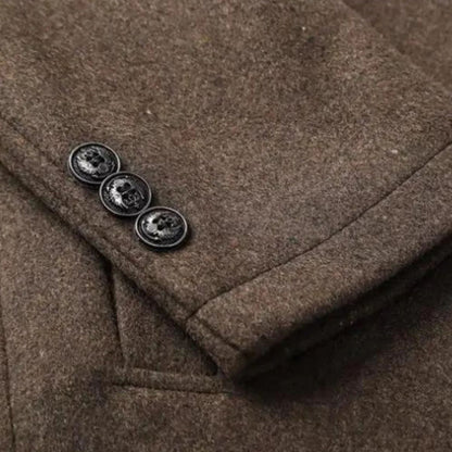 Carl - Classic Winter Overcoat | By Mason & Reed London