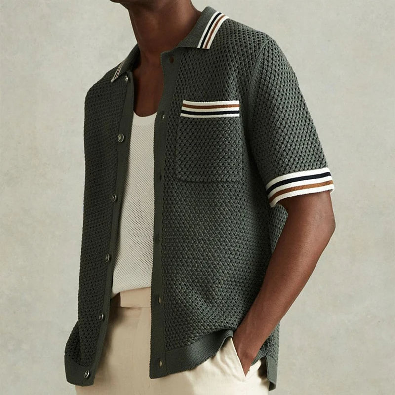 Kody - Smart Casual Knit Polo Shirt | By Mason & Reed London
