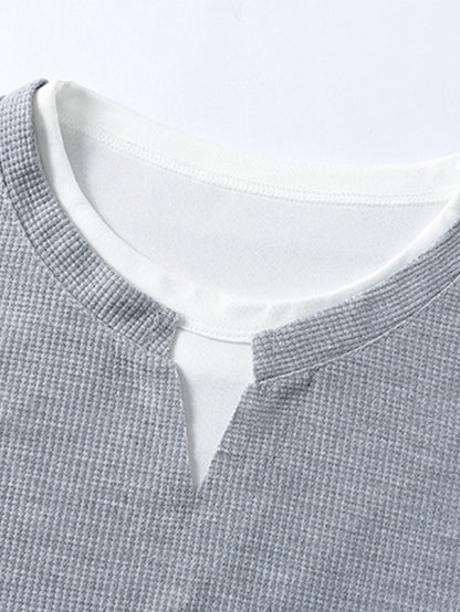 Daniel - Layered Long Sleeve T-Shirt | By Mason & Reed London