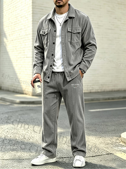 Marvin - Modern Cargo Jacket & Trousers Set | By Mason & Reed London