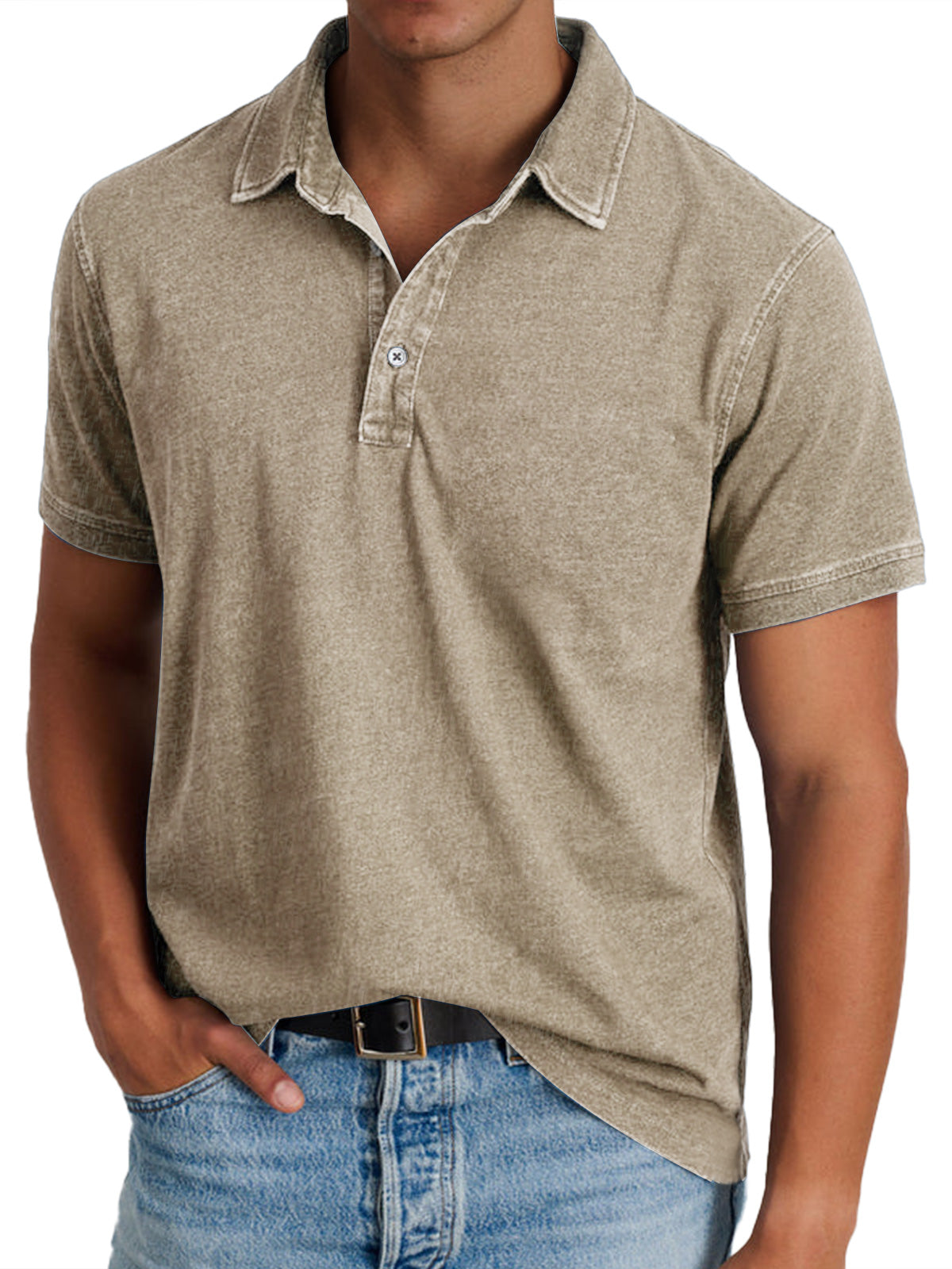 Rocco - Classic Textured Button Shirt | By Mason & Reed London
