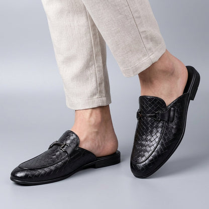 Dustin - Refined Slip-On Mule | By Mason & Reed London