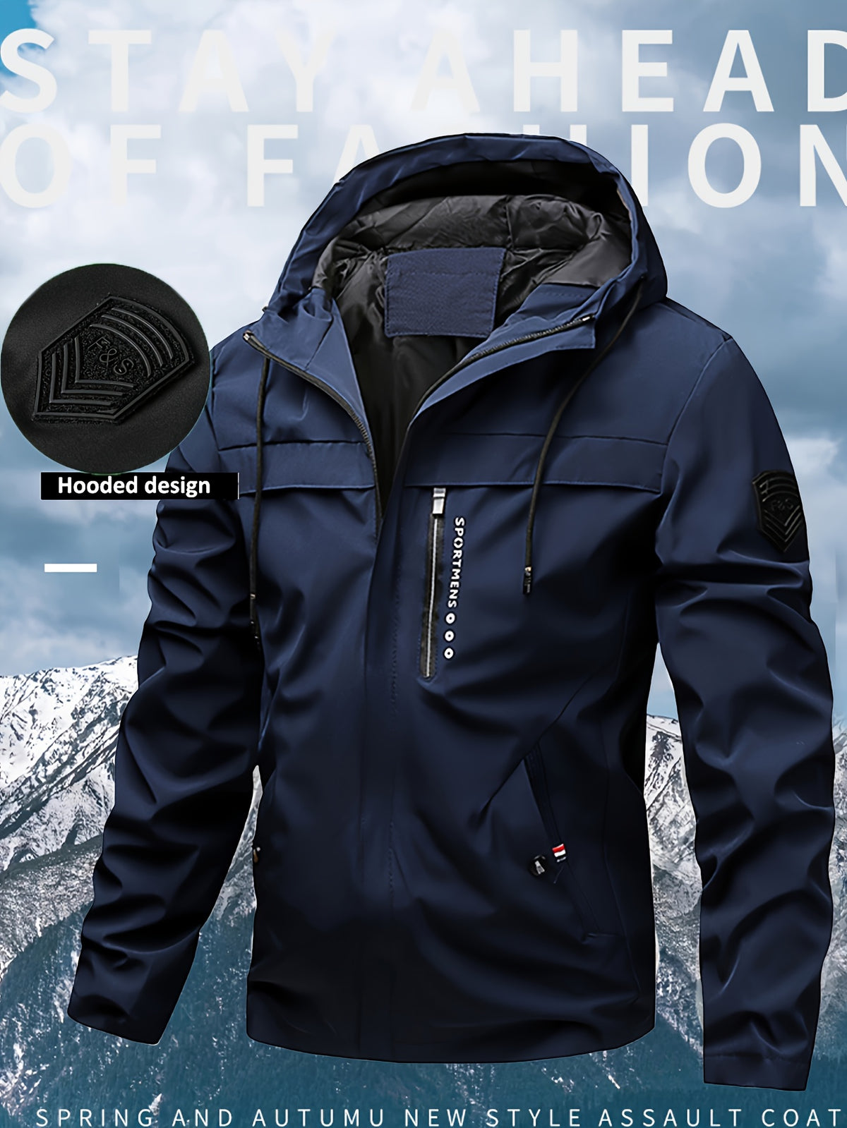 Walter -  Active Hooded Jacket | By Mason & Reed London