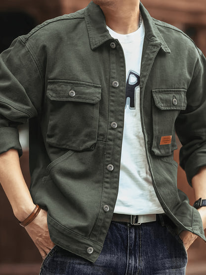 Greg - Casual Multi-Pocket Jacket | By Mason & Reed London