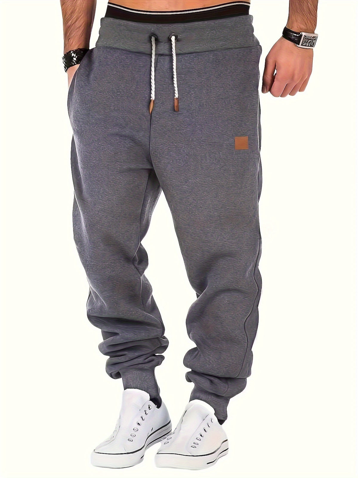 Harold - Casual Drawstring Jogger Trousers | By Mason & Reed London