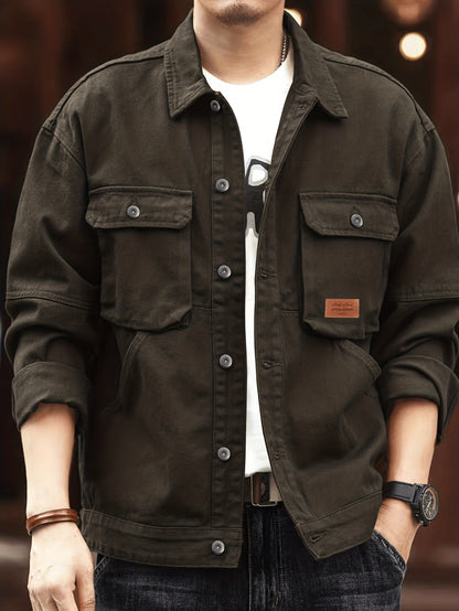 Greg - Casual Multi-Pocket Jacket | By Mason & Reed London