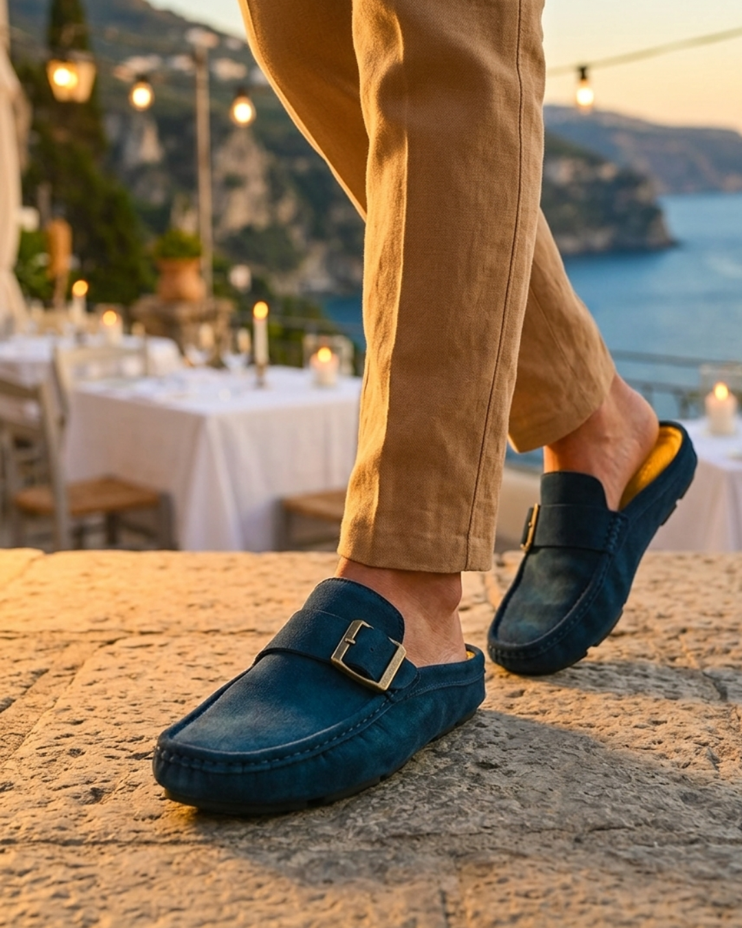 Clay - Relaxed Slip-on Mule Loafers | By Mason & Reed London