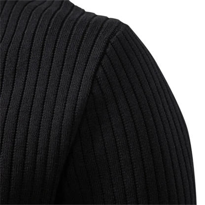 Antoine - Modern Crew Neck Textured Sweater | By Mason & Reed London