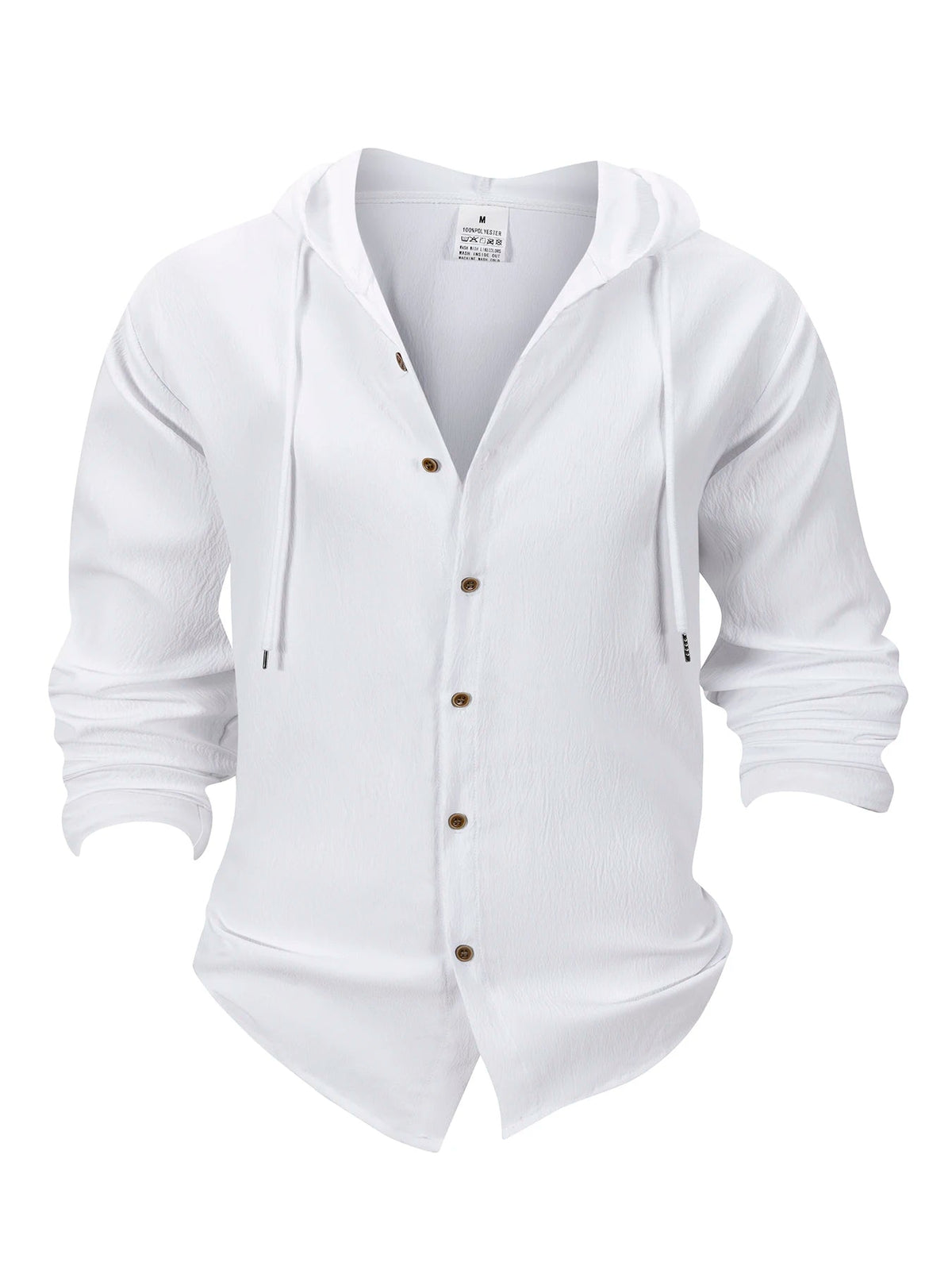 Denzel - Casual Outdoor Hooded Button Shirt | By Mason & Reed London