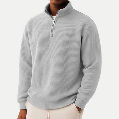 Chase - Zip Sweater | By Mason & Reed London
