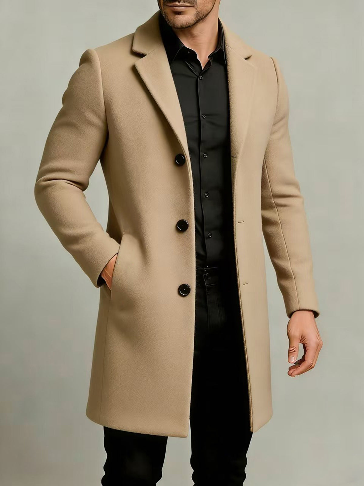 Kristopher - Business Casual Overcoat | By Mason & Reed London