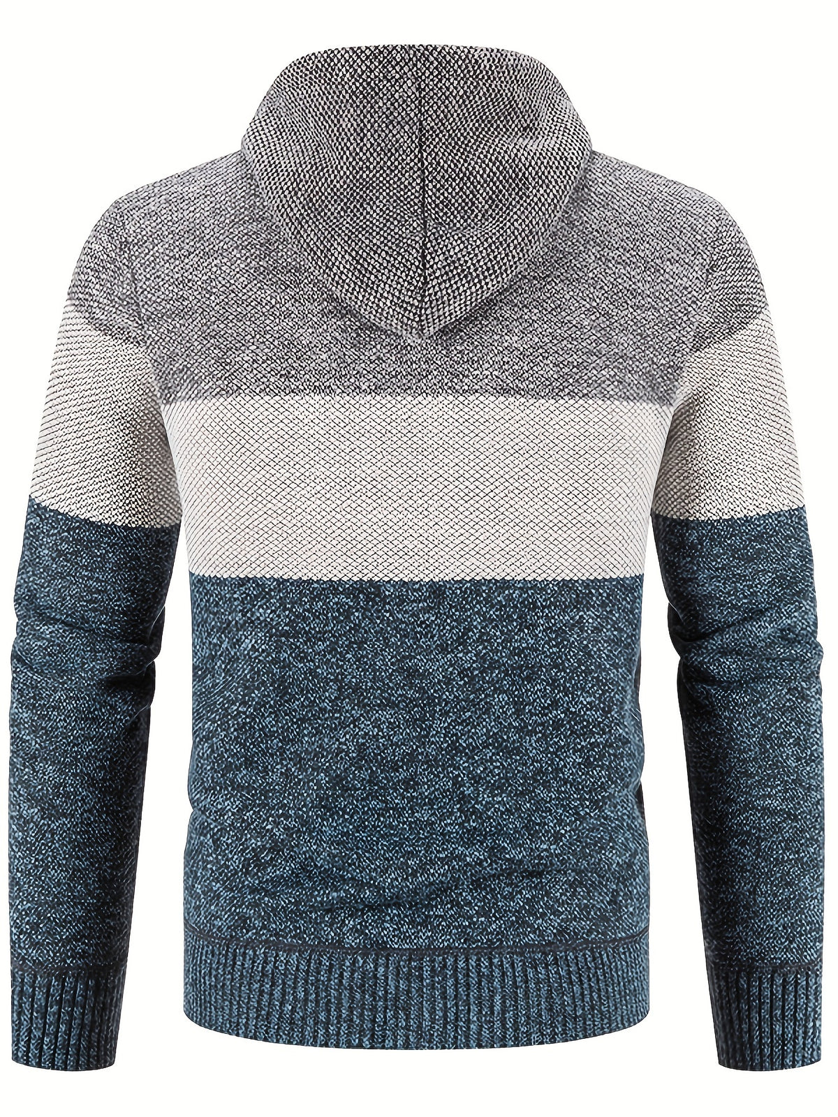 Clinton - Colour Block Hooded Jacket | By Mason & Reed London
