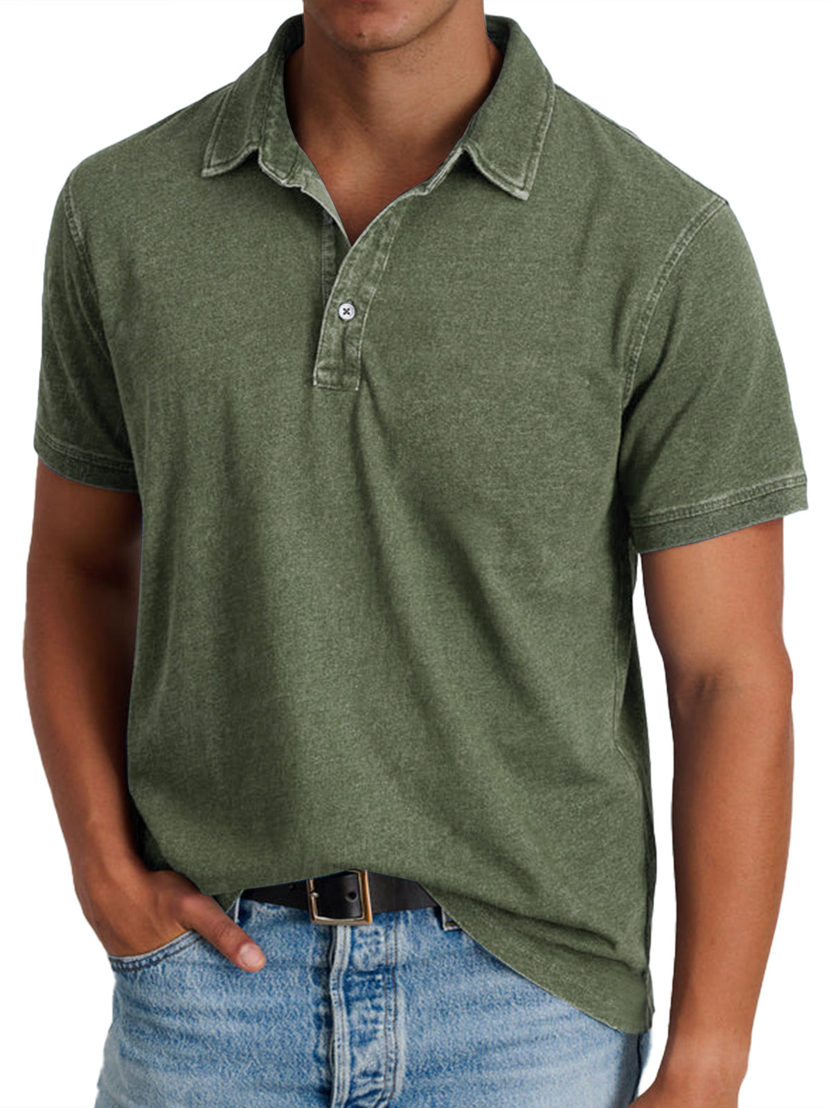 Rocco - Classic Textured Button Shirt | By Mason & Reed London