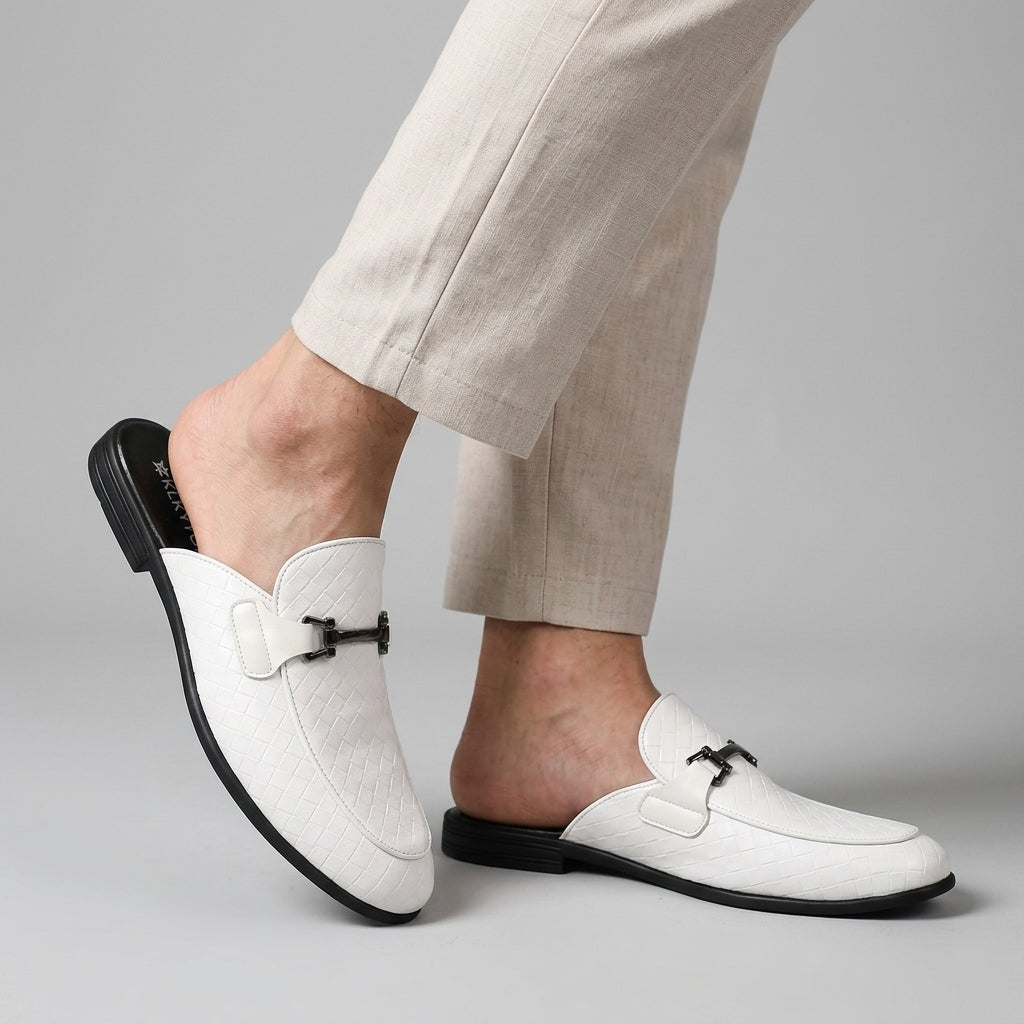 Dustin - Refined Slip-On Mule | By Mason & Reed London
