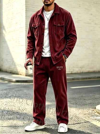 Marvin - Modern Cargo Jacket & Trousers Set | By Mason & Reed London