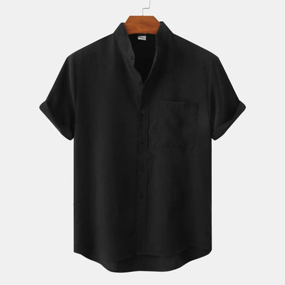 Ulysses - Relaxed Summer Button-Up Shirt | By Mason & Reed London