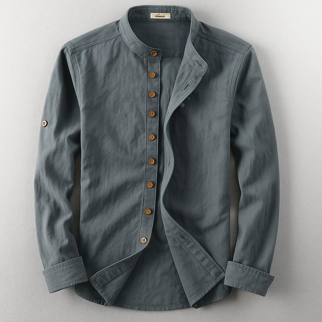 Abram - Modern Casual Button-Up Shirt | By Mason & Reed London