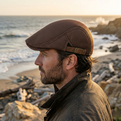 Tajon - Classic Ventilated Ivy Cap | By Mason & Reed London