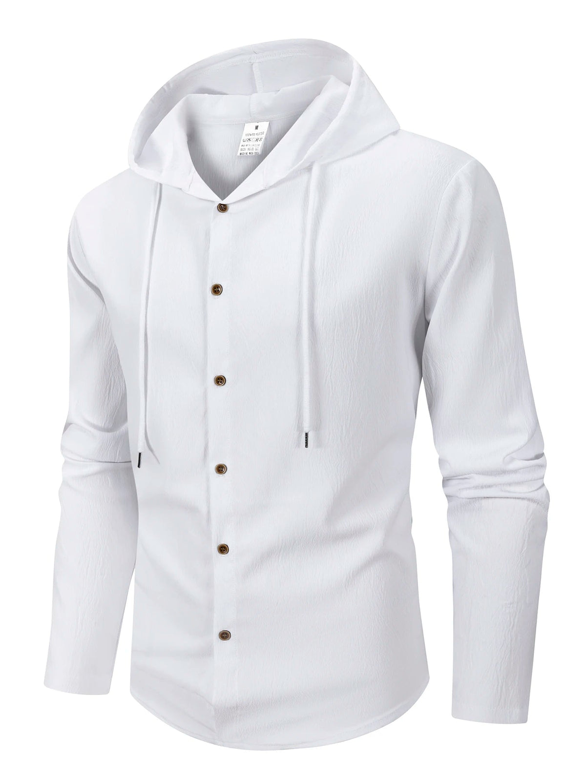 Denzel - Casual Outdoor Hooded Button Shirt | By Mason & Reed London