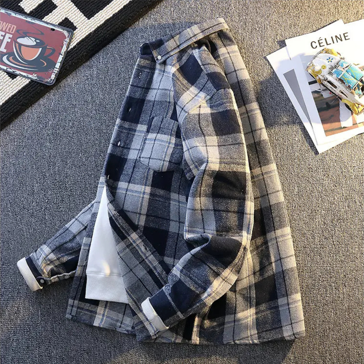 Frenky - Rugged Casual Check Shirt | By Mason & Reed London
