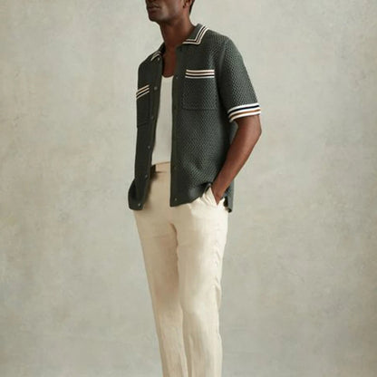 Kody - Smart Casual Knit Polo Shirt | By Mason & Reed London