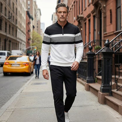 Cullen - Everyday Quarter-Zip Co-Ord Set | By Mason & Reed London