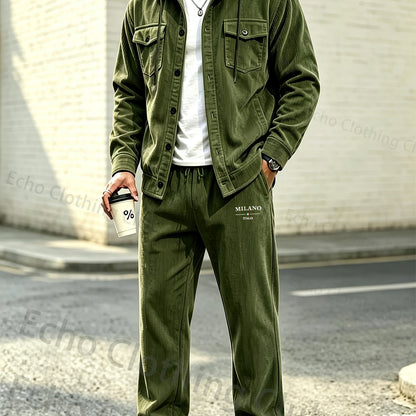 Marvin - Modern Cargo Jacket & Trousers Set | By Mason & Reed London