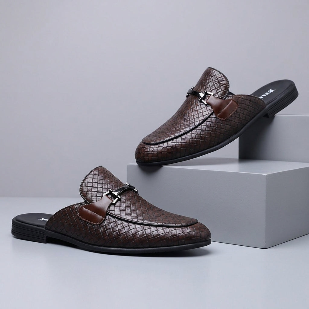 Dustin - Refined Slip-On Mule | By Mason & Reed London