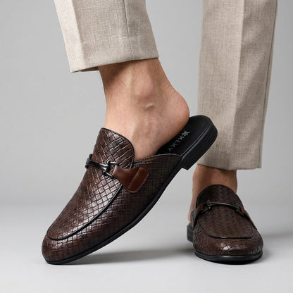 Dustin - Refined Slip-On Mule | By Mason & Reed London