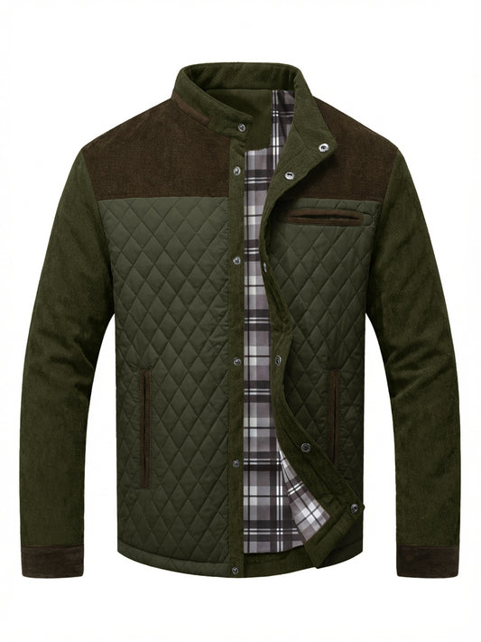 Roger - Vintage Color Block Jacket | By Mason & Reed London