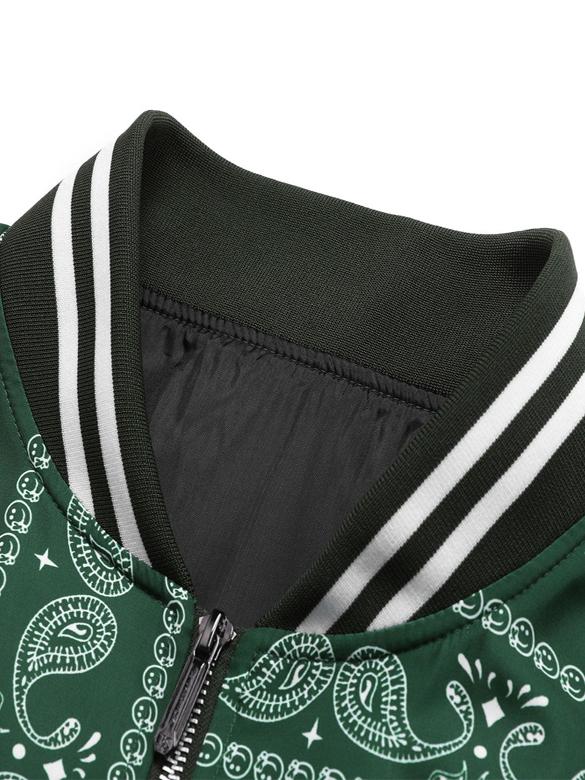 Kevin - Vintage Paisley Baseball Jacket | By Mason & Reed London