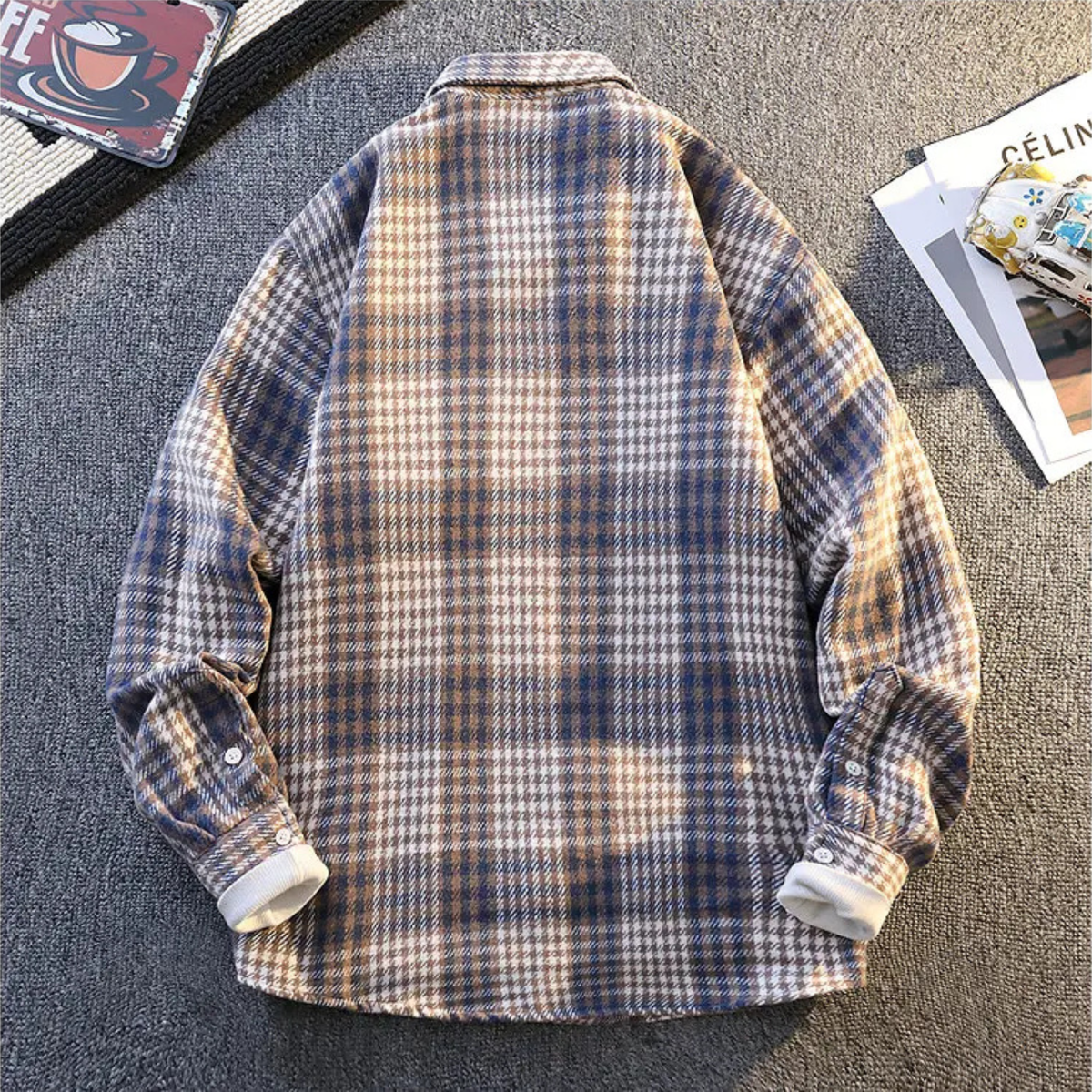 Frenky - Rugged Casual Check Shirt | By Mason & Reed London