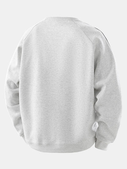 Wayne - Vintage Stripe Crewneck Sweatshirt | By Mason & Reed London