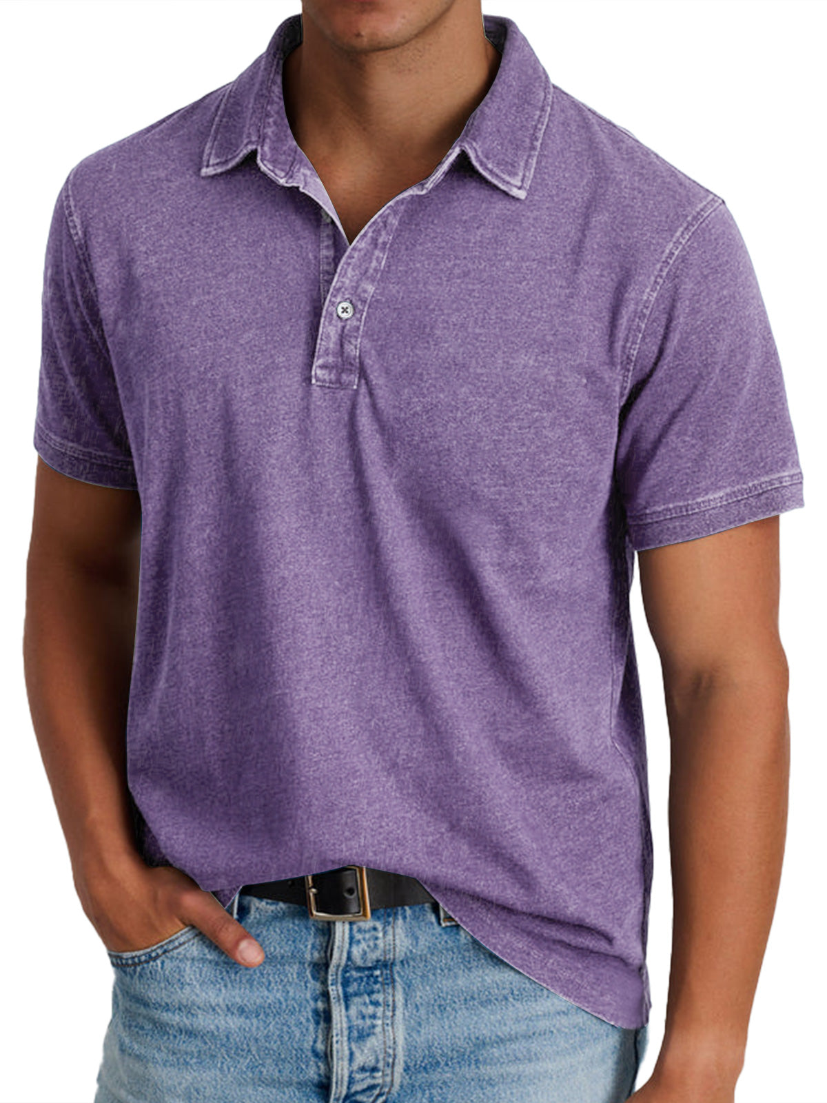 Rocco - Classic Textured Button Shirt | By Mason & Reed London