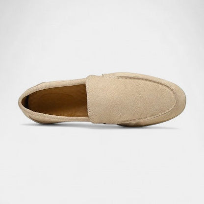 Keith - Timeless Suede Slip-On Loafers | By Mason & Reed London