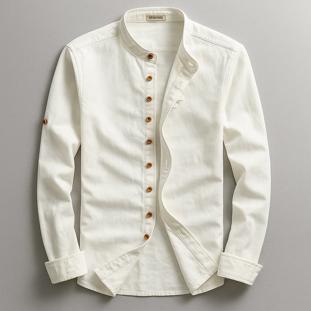 Abram - Modern Casual Button-Up Shirt | By Mason & Reed London